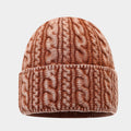 Warm Twist Knit Beanie - Cozy Unisex Winter Hat