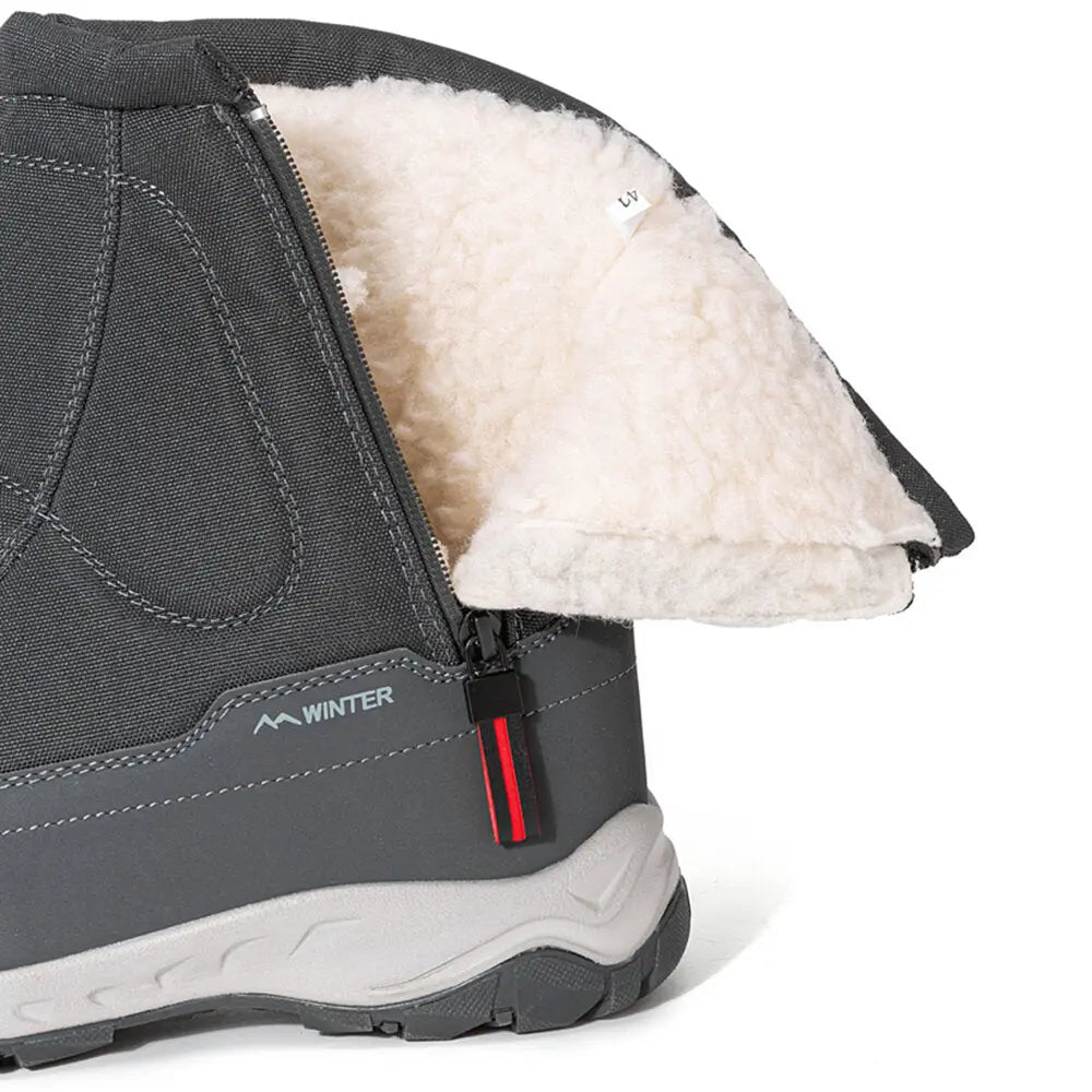 Insulated Warm Women's Snow Boots - Waterproof & Grip Soles