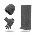 Warm Winter Hat and Gloves Set