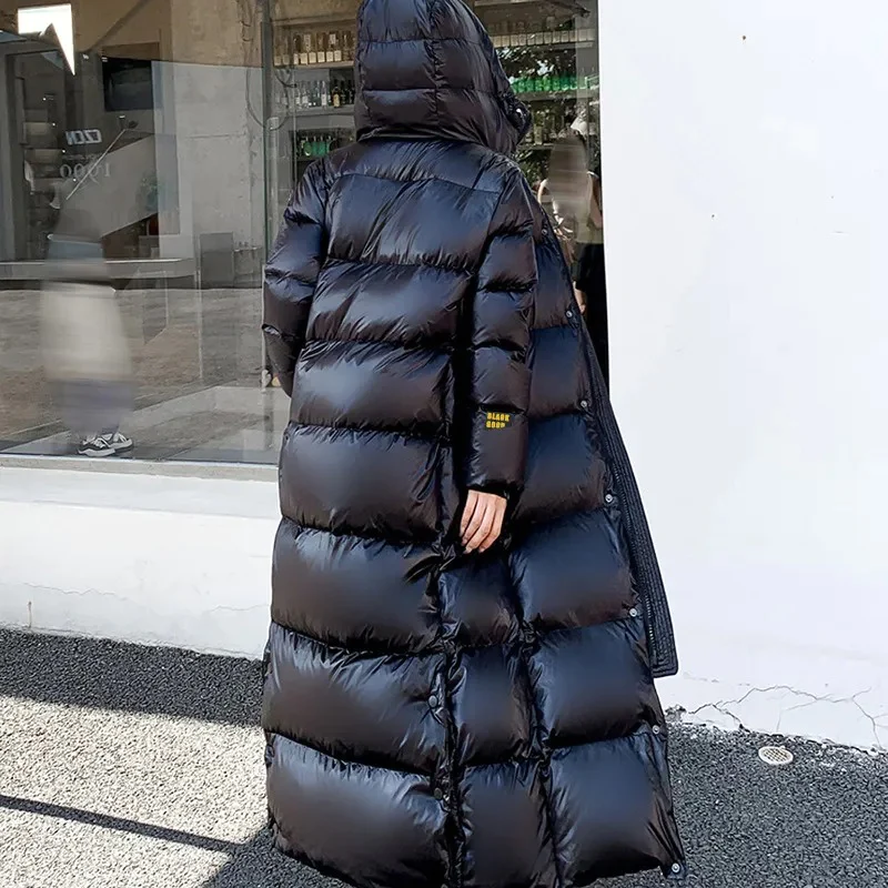 Warm Padded Down Jacket for Women - Hooded Coat