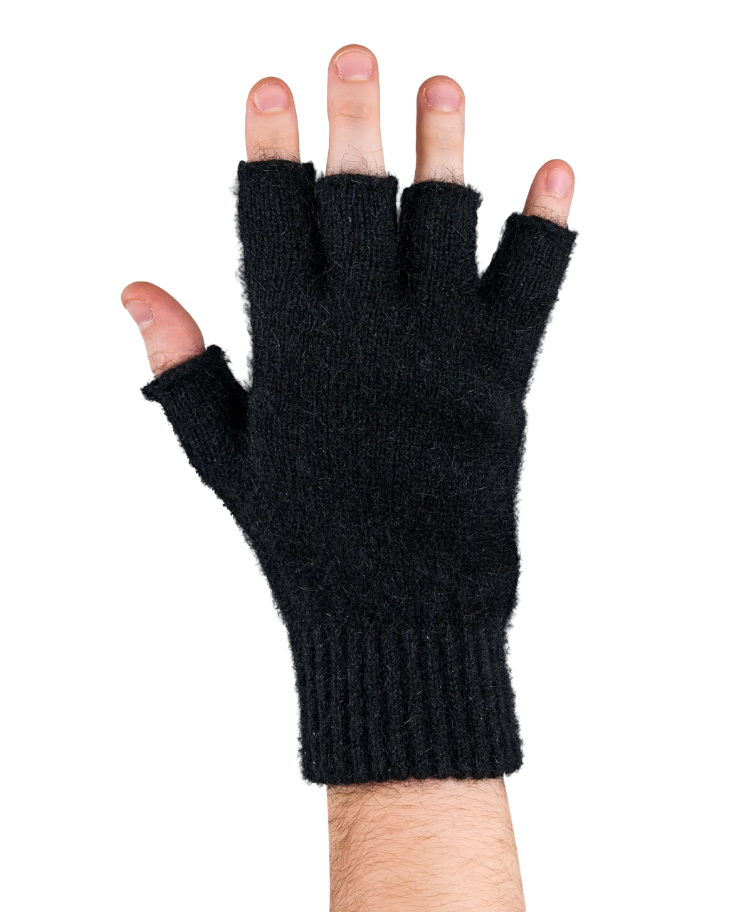 Fingerless Brushtail Possum Gloves
