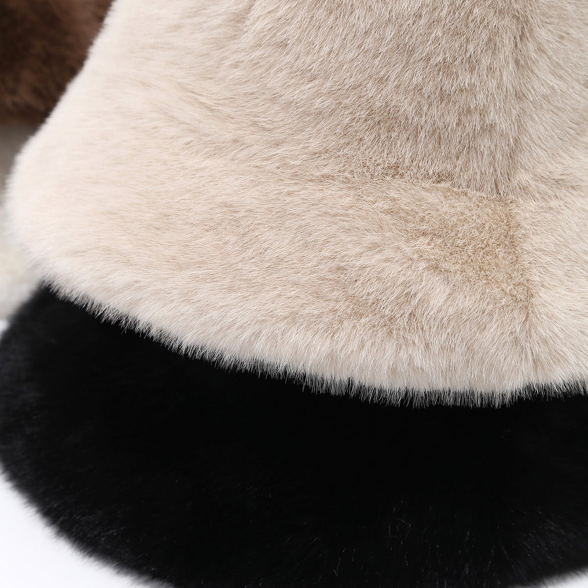 Cute Rabbit Ear Faux Fur Winter Hat
