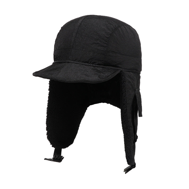 Warm Winter Baseball Cap with Ear Protection