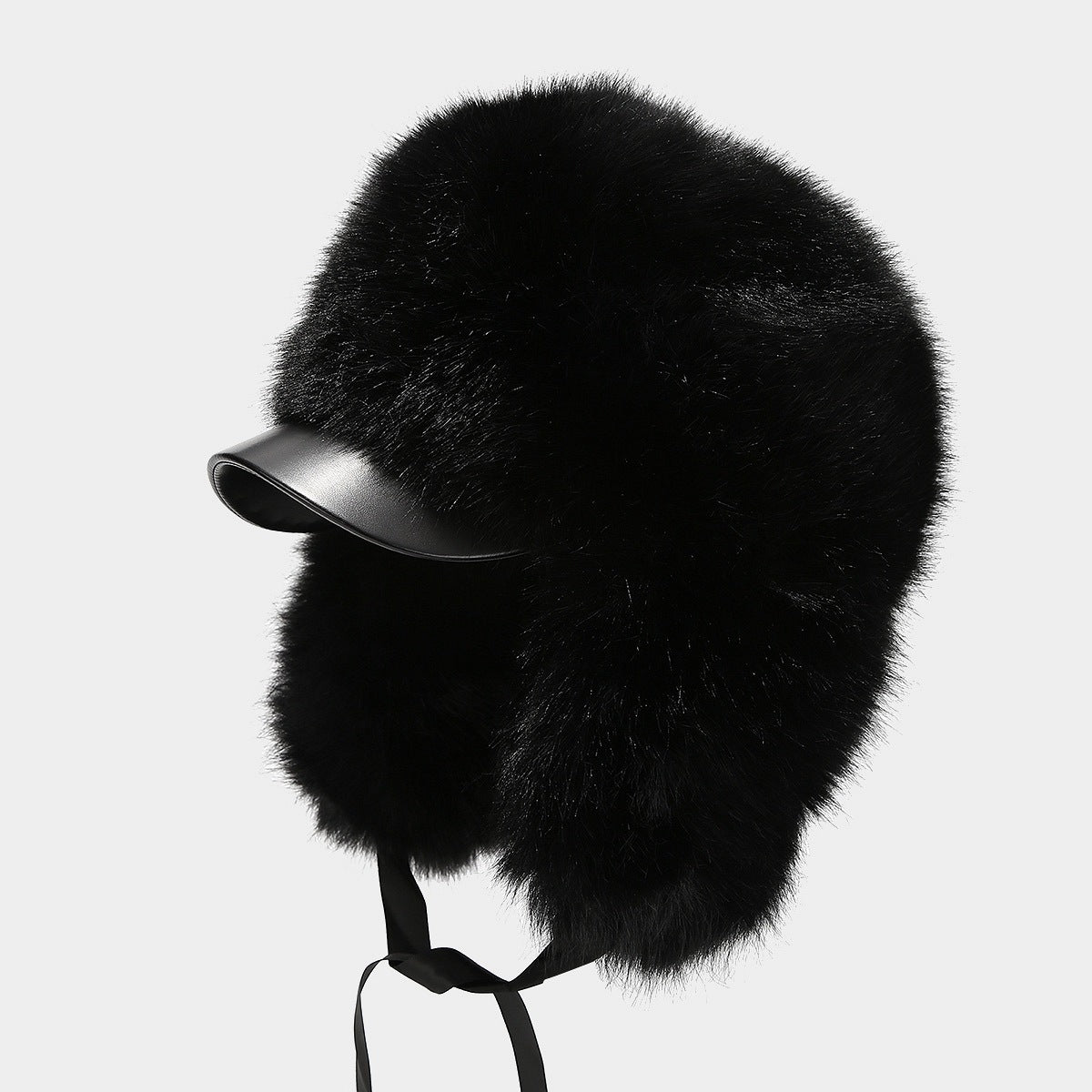 Luxury Leather Ushanka Hat - Women's Ski & Winter Style