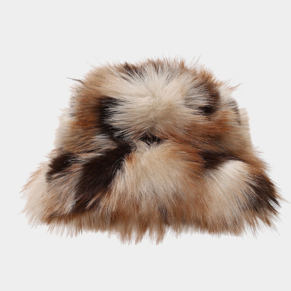 Chunky Faux Fur Bucket Hat - Cozy Winter Style