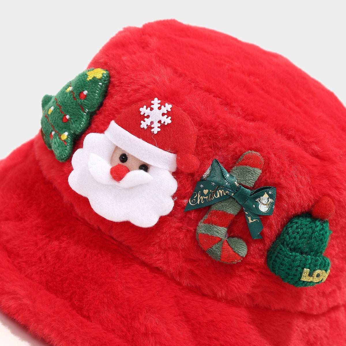 Cozy Christmas Faux Fur Fisherman Hat
