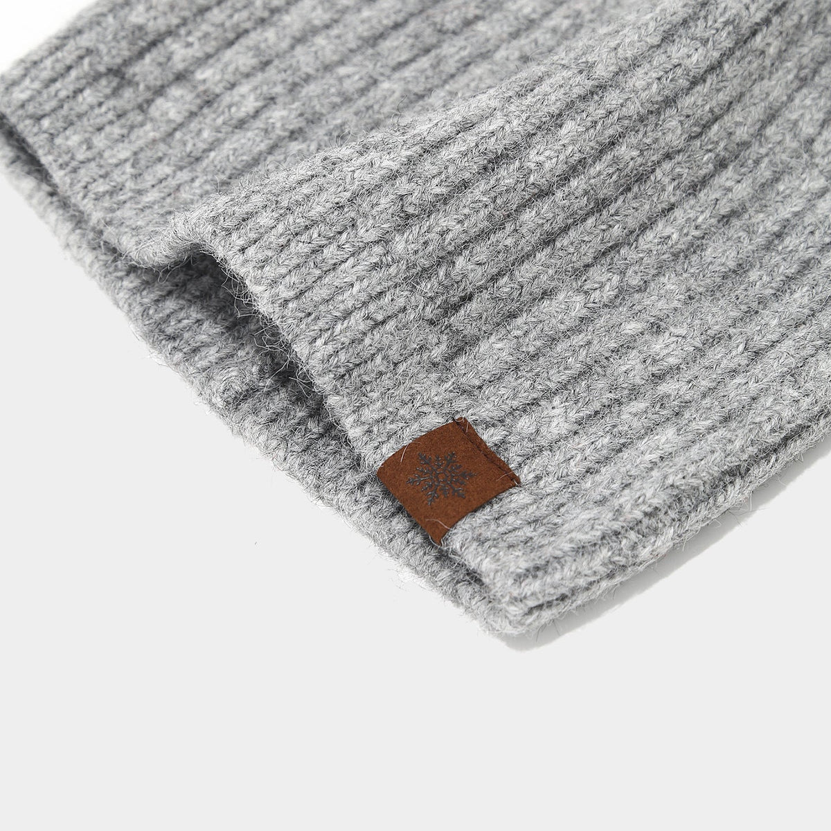 Chic Striped Wool Blend Beanie - Cozy Winter Hat