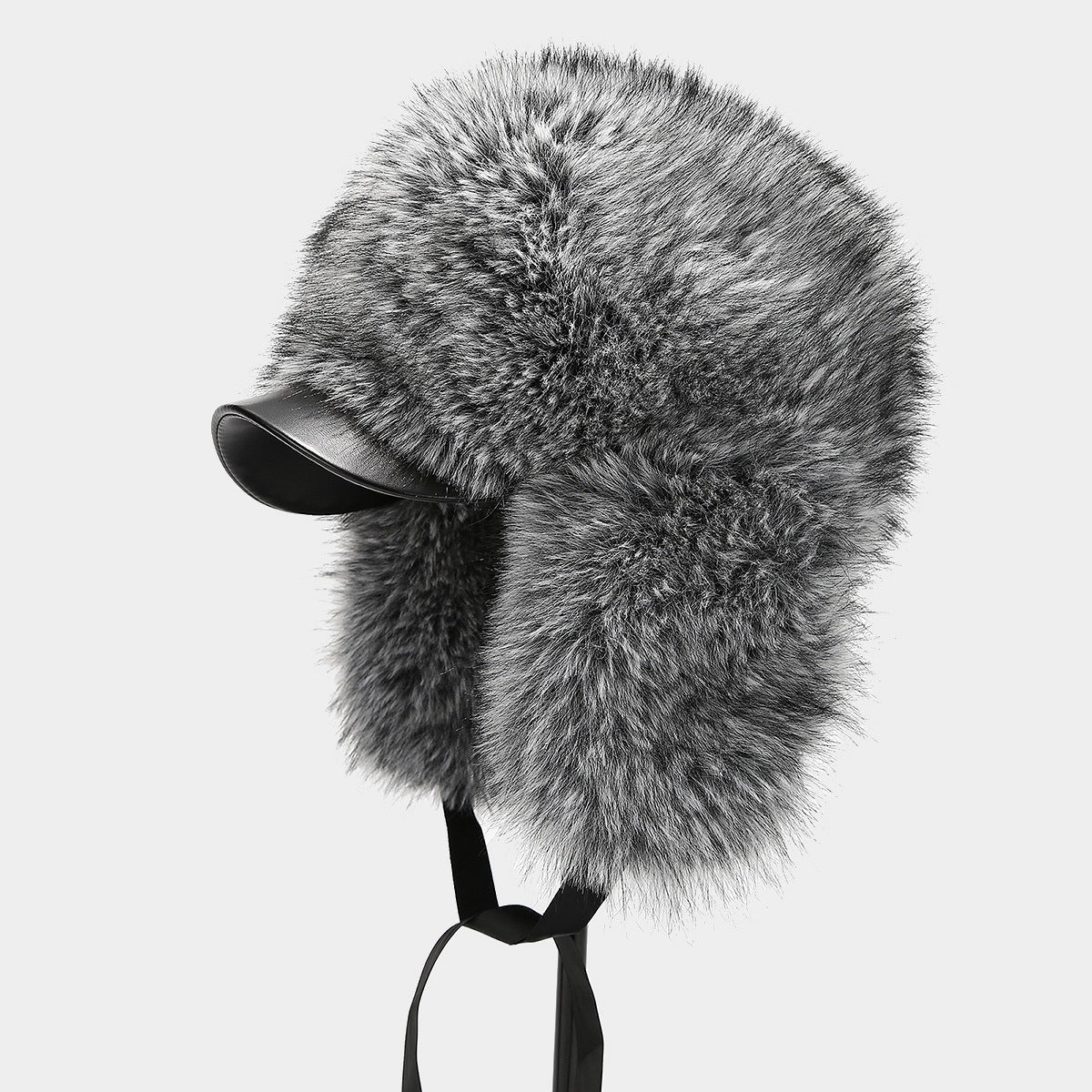 Luxury Leather Ushanka Hat - Women's Ski & Winter Style