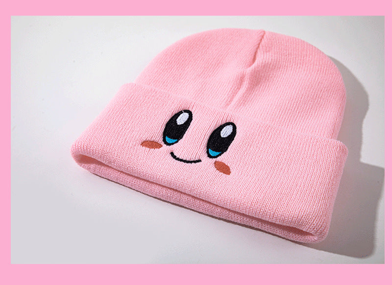 Star Kabi Pink Knit Beanie - Cozy Winter Hat