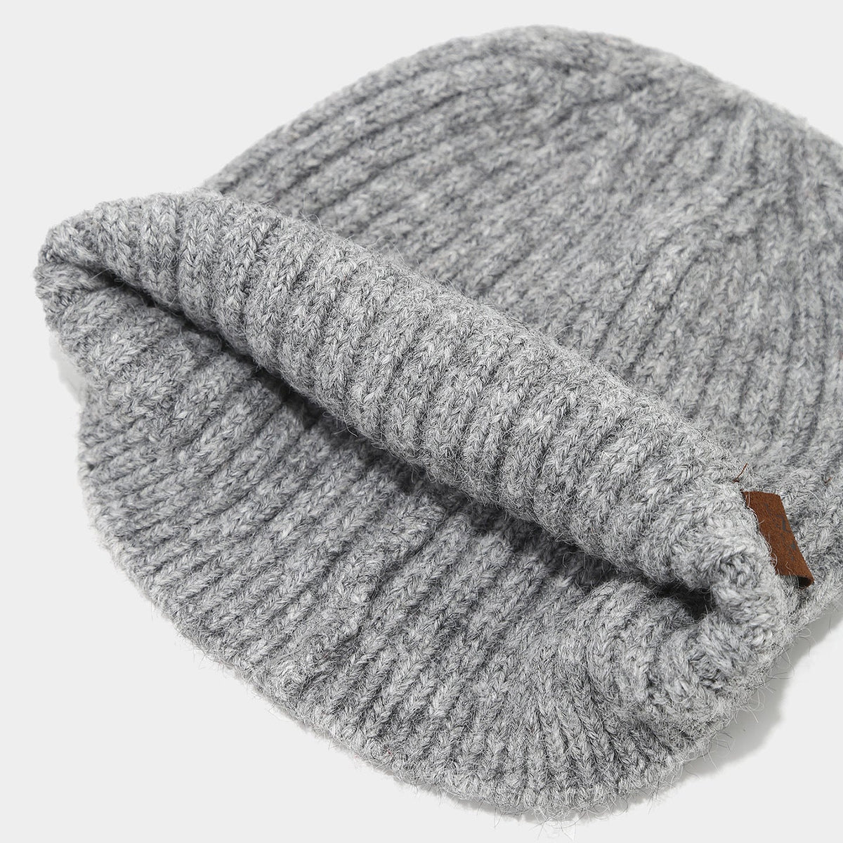 Chic Striped Wool Blend Beanie - Cozy Winter Hat