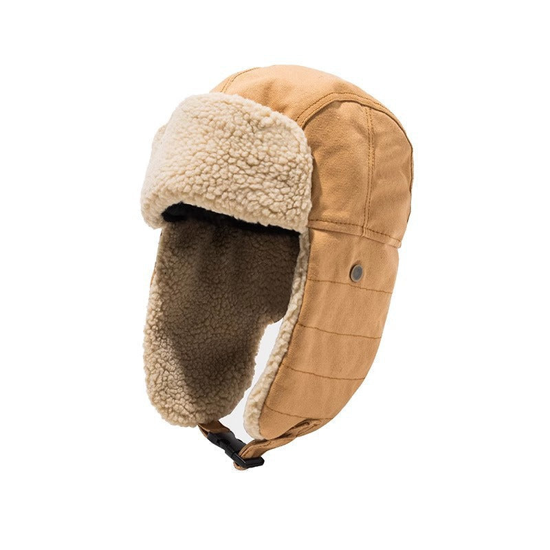 Warm Lei Feng Hat: Korean Style for Winter Riding