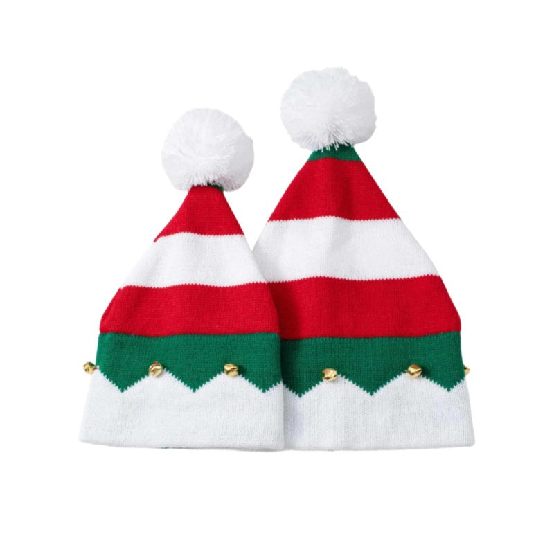 Family Christmas Knit Hats: Adult & Kids