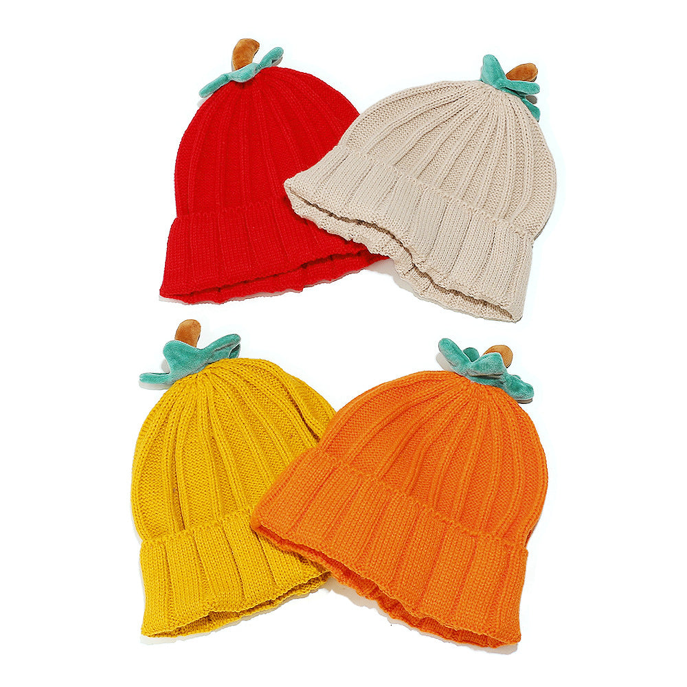 Cozy Knit Pumpkin Beanie - Autumn Style