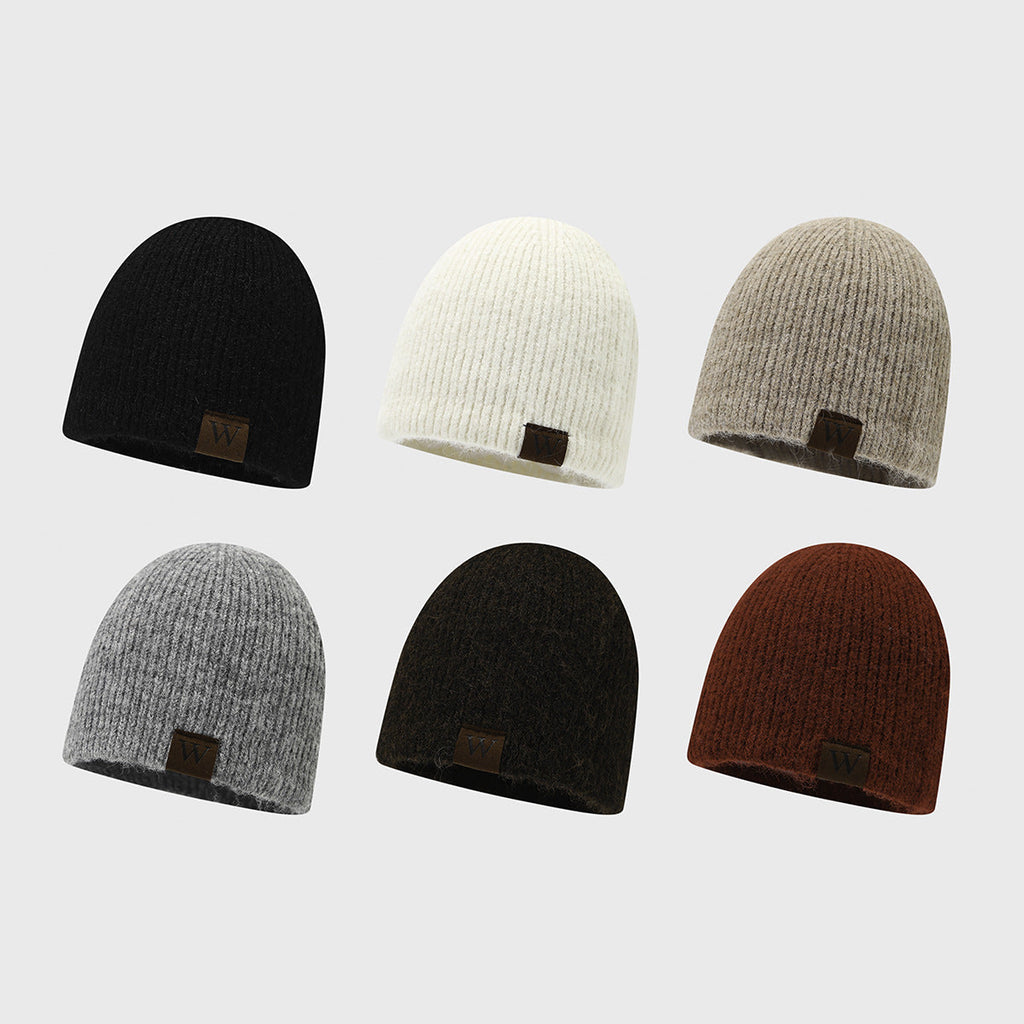 Retro Stripe Knit Beanie - Cozy & Stylish Winter Hat