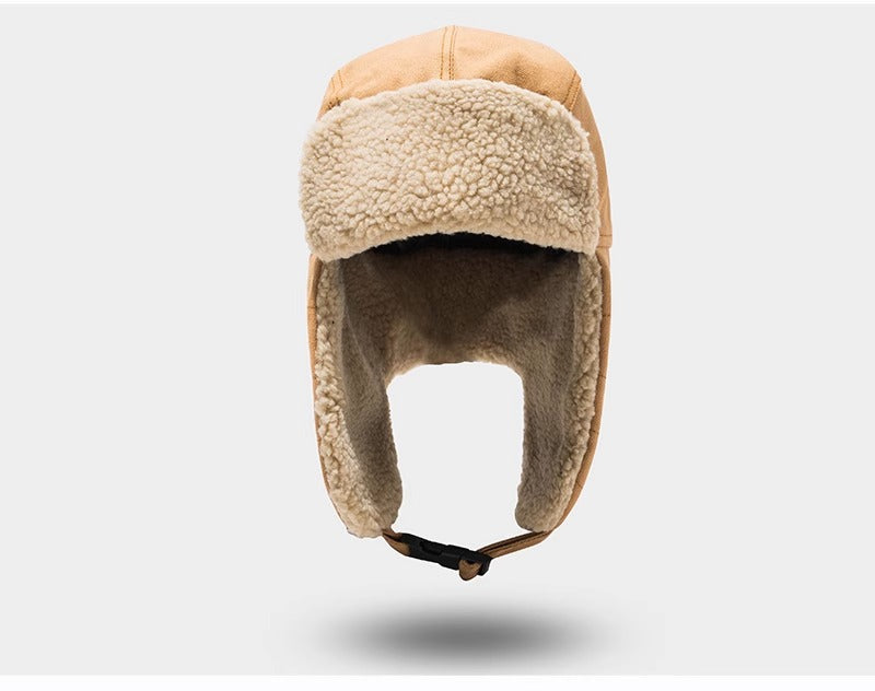 Warm Lei Feng Hat: Korean Style for Winter Riding