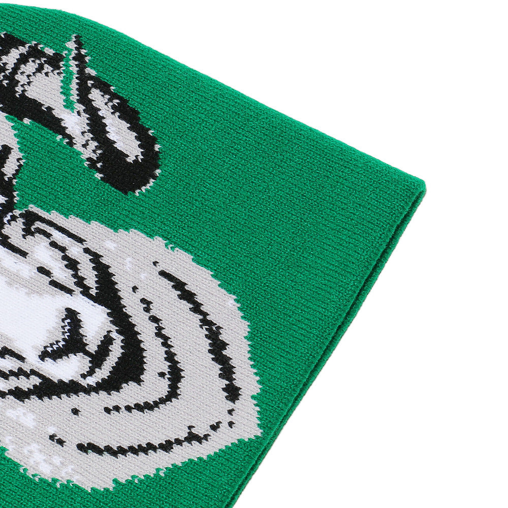 Cozy Sheep Face Knit Beanie - Warm Earflap Hat