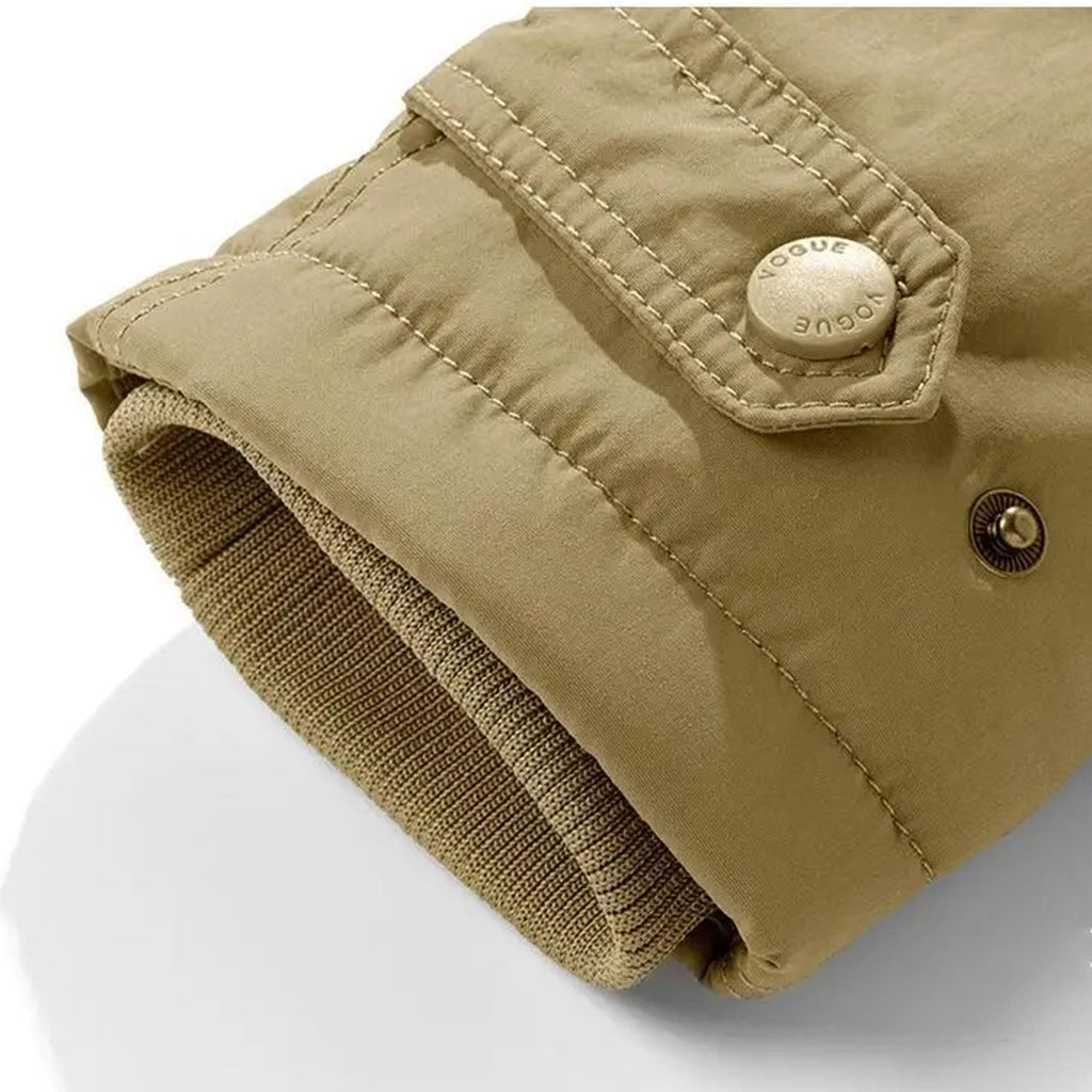 Warm Fleece Lined Hooded Parka Jacket