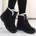 Warm Faux Fur Insulated Snow Boots
