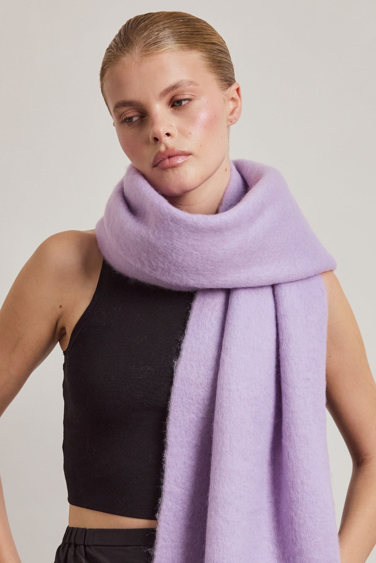 The Stockholm Scarf - Light Lavender
