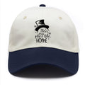 Winter Wonderland There's Snow Place Like Home Two Tone Cap