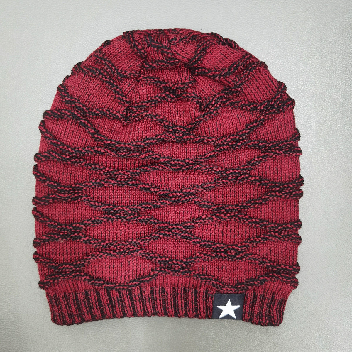 Pandaize Fleece Lined Beanie: Unisex Warm Knit Hat for Skiing & More