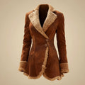 Luxury Faux Fur Lined Winter Coat for Women