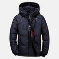 Warm Thick Filled Mid-Length Hooded Parka