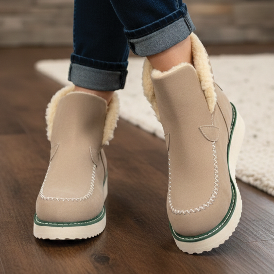 Warm Fuzzy Snow Boots