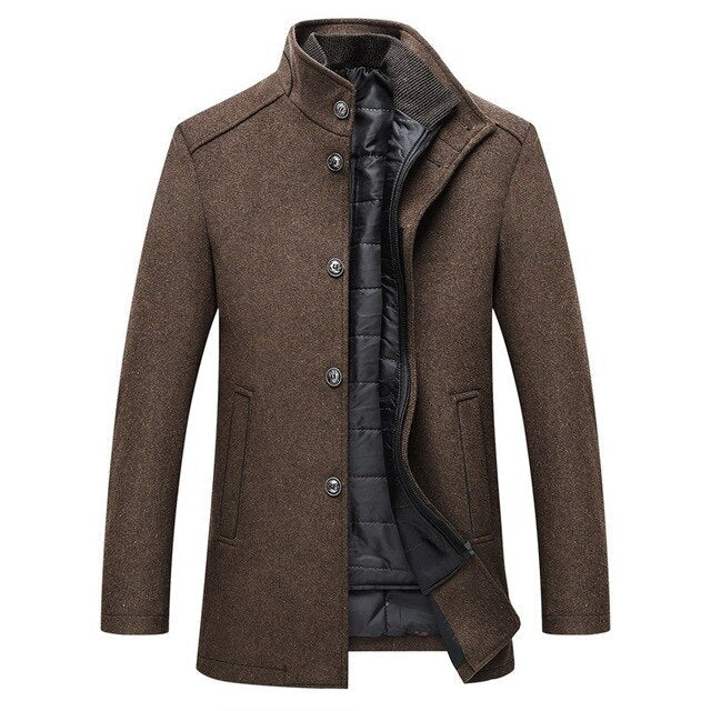 Thermal Insulated Men's Winter Coat - Warm Stylish Fit