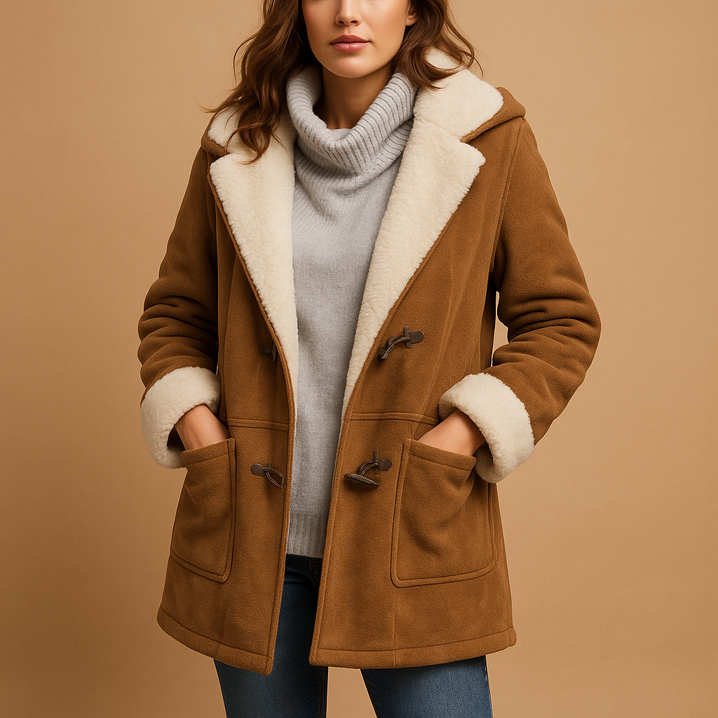 Warm Waterproof Parka Coat for Ladies