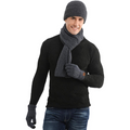 Warm Thermal Hat and Gloves Set for Men