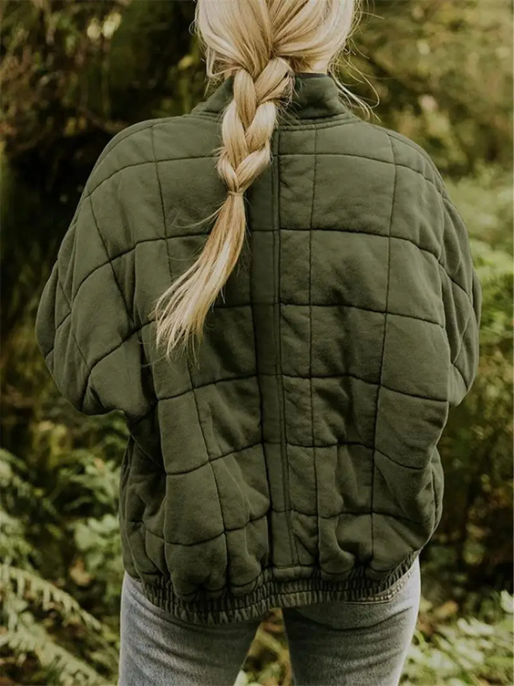Large Cushioned Winter Coat - Eliza
