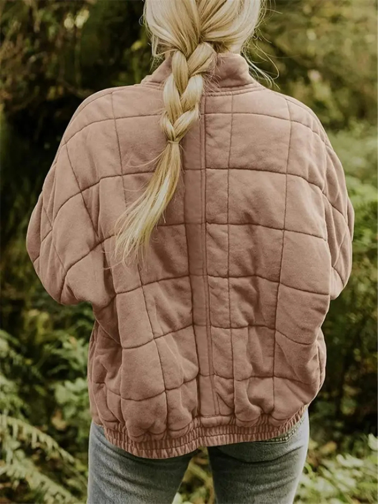 Large Cushioned Winter Coat - Eliza