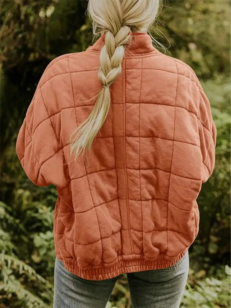 Large Cushioned Winter Coat - Eliza