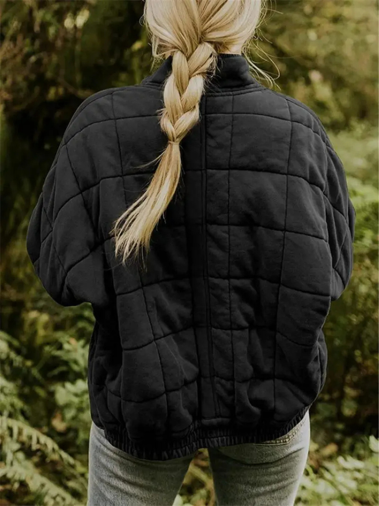 Large Cushioned Winter Coat - Eliza