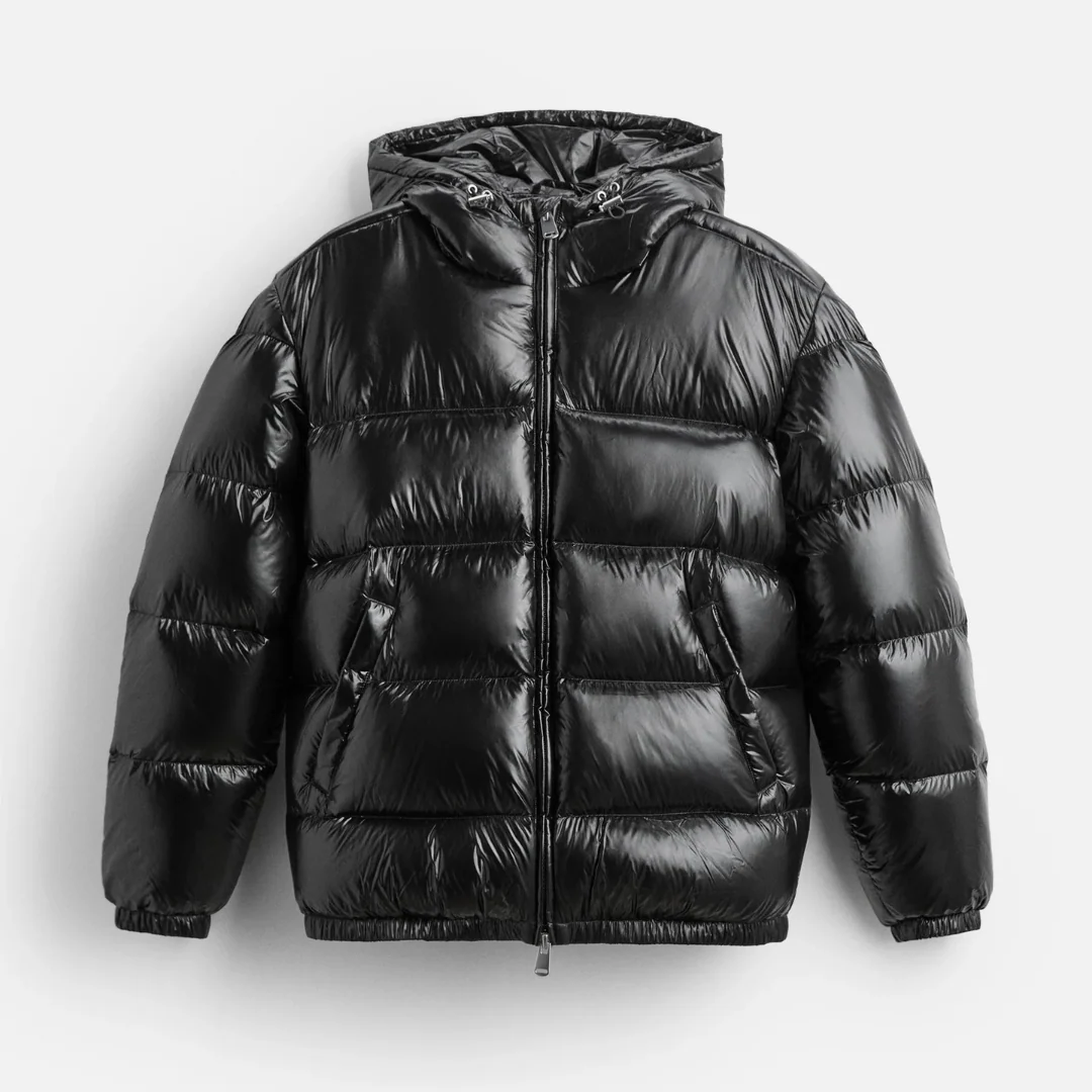 Big Quilted Down Filled Parka Jacket