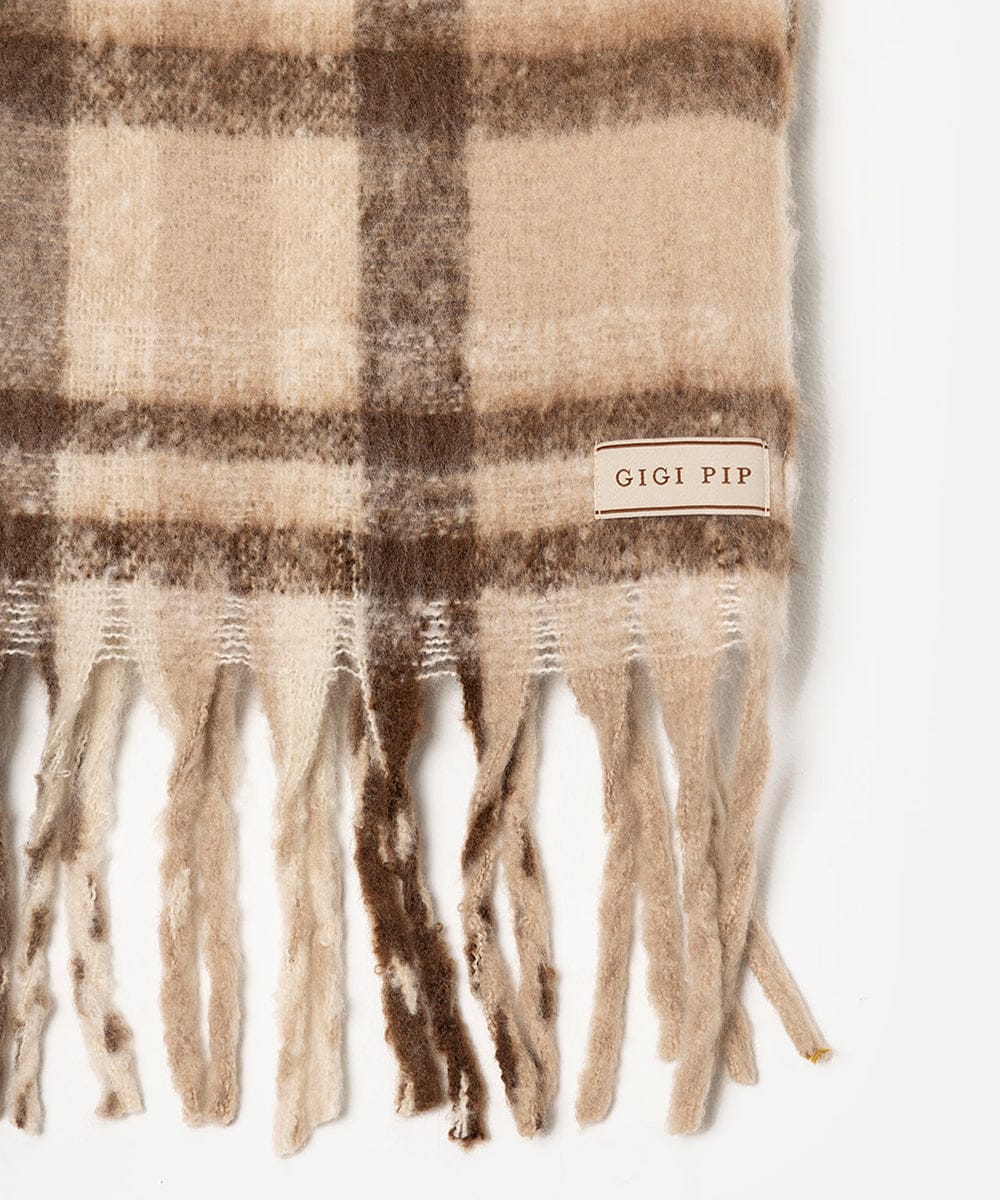 Mik Oversized Knit Scarf