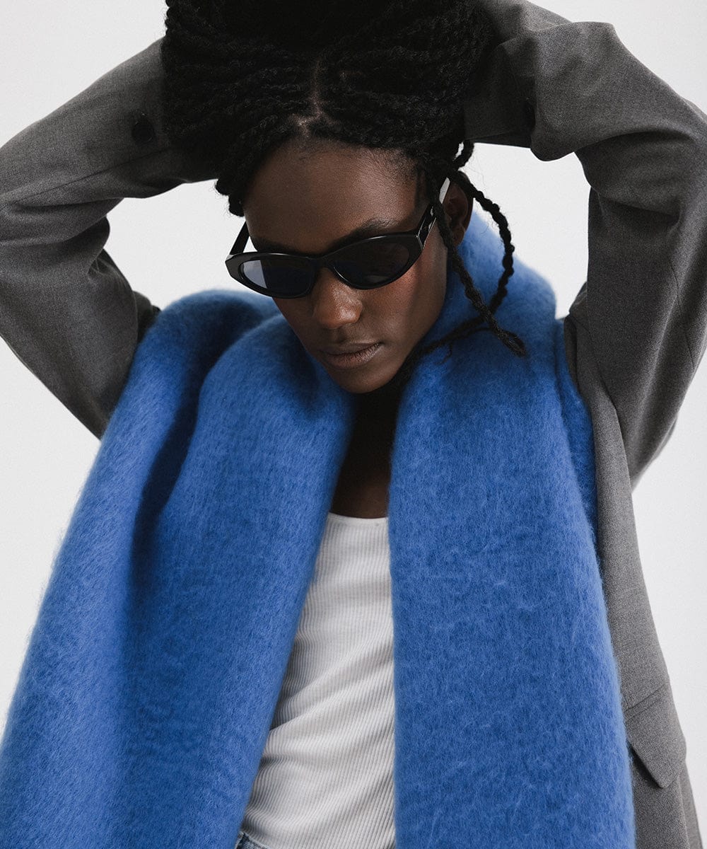 Mik Oversized Knit Scarf
