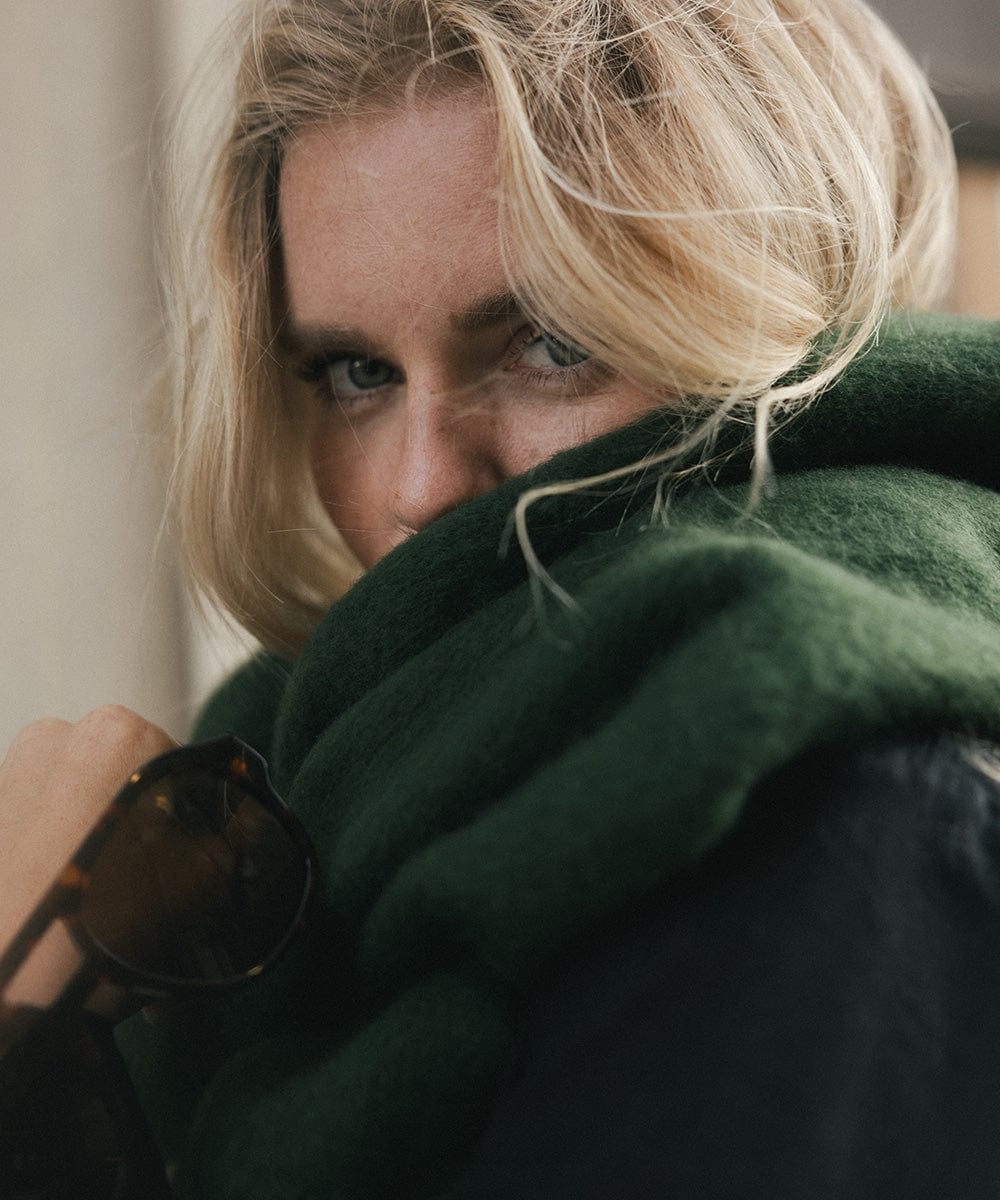 Mik Oversized Knit Scarf