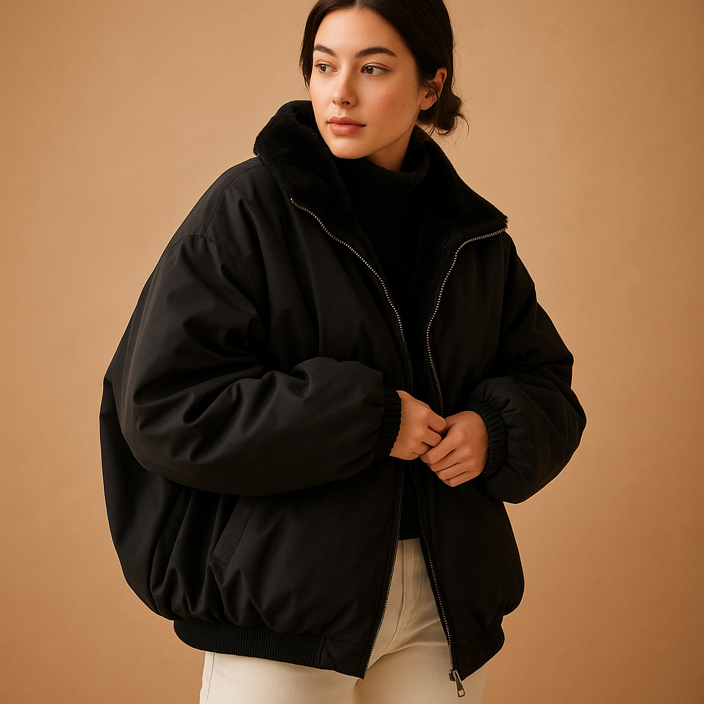 Warm Waterproof Parka Jacket for Women