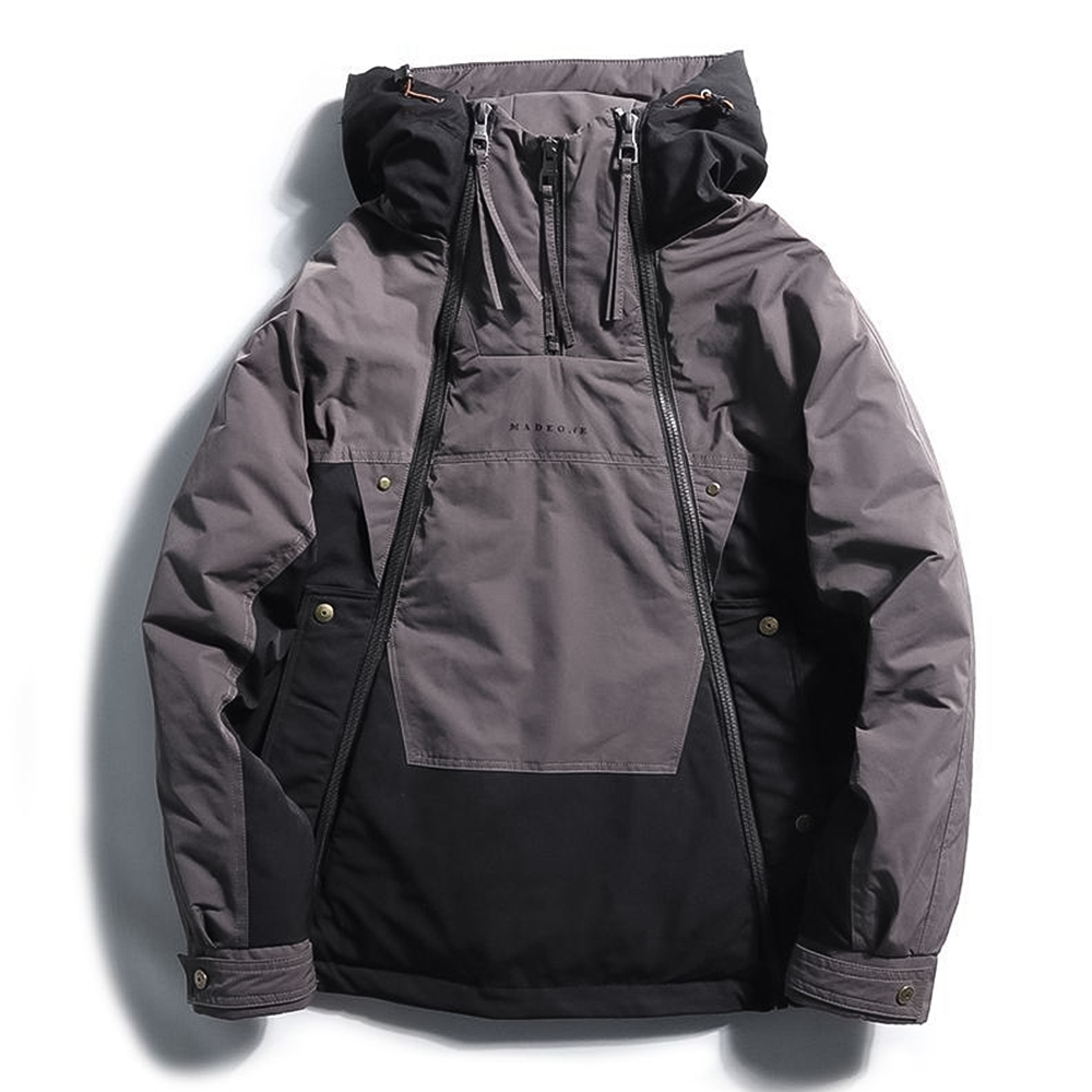 Warm Waterproof Men's Parka Jacket