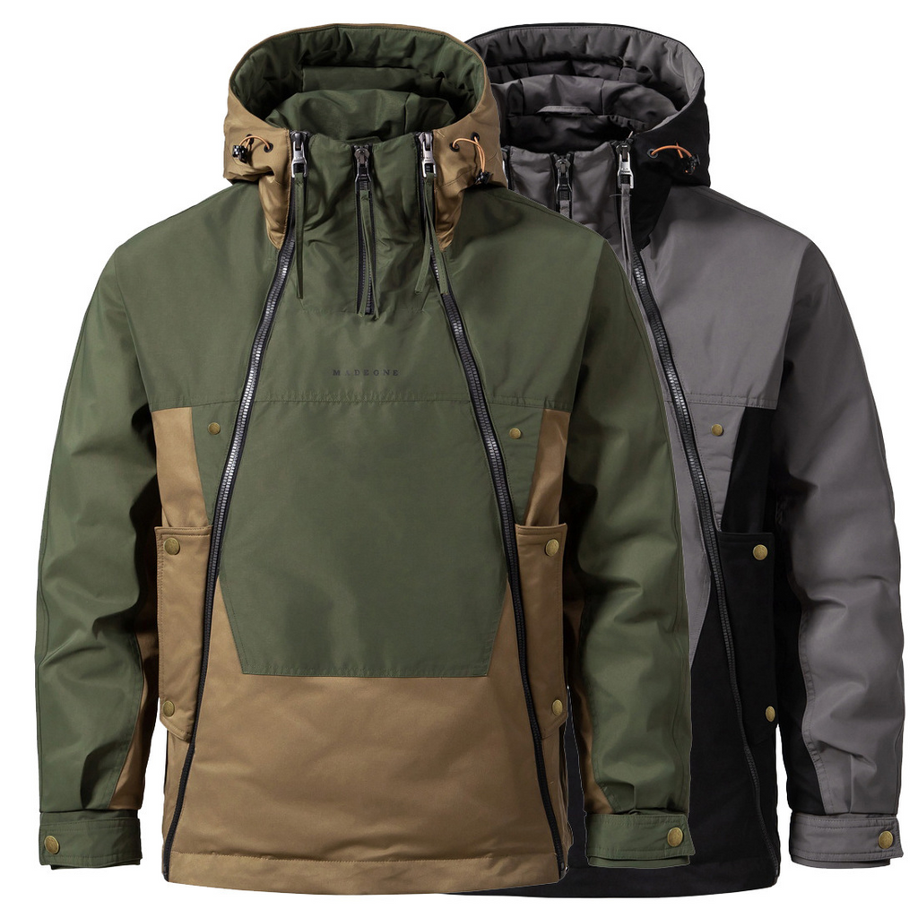 Warm Waterproof Men's Parka Jacket