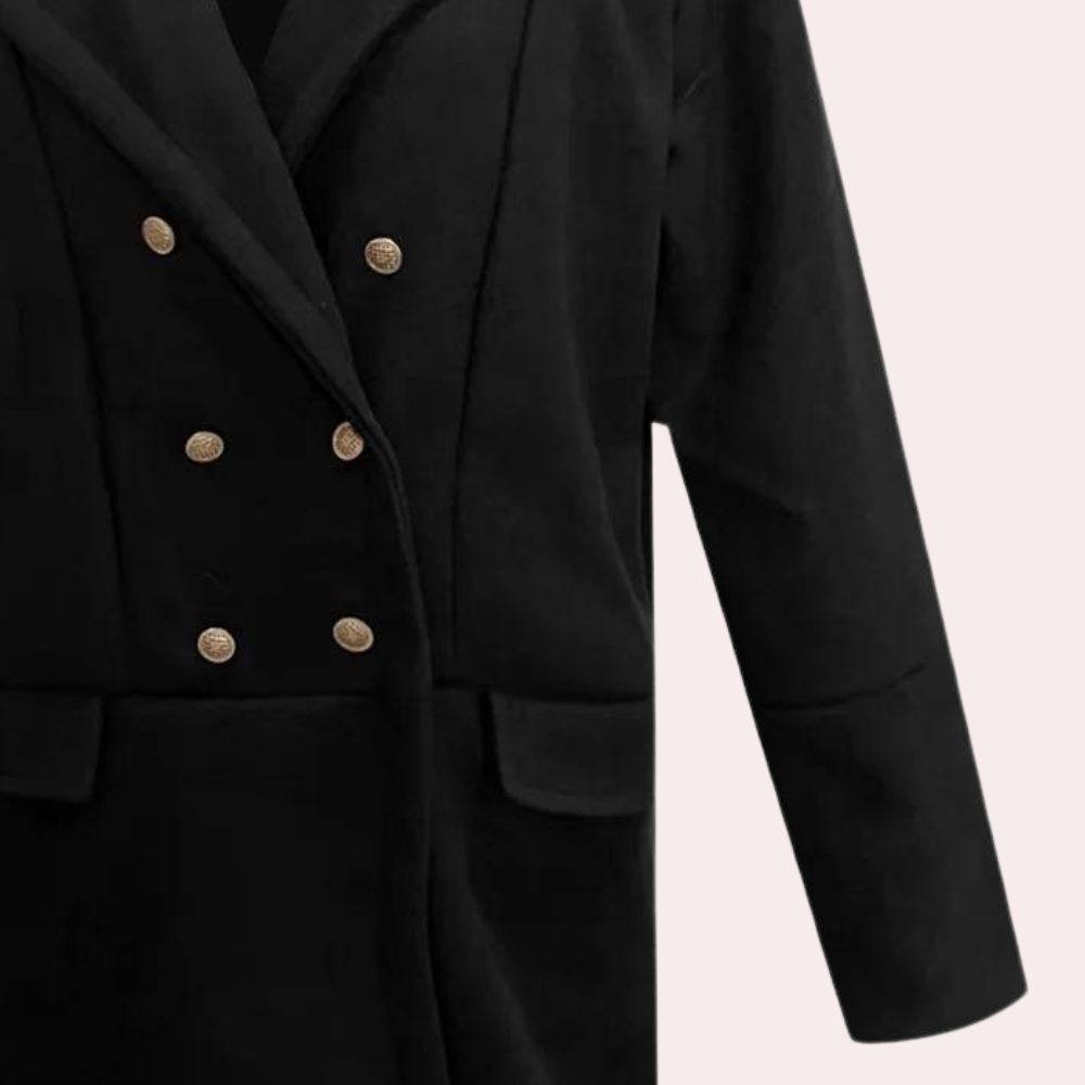 Classic Black Mens Insulated Winter Coat