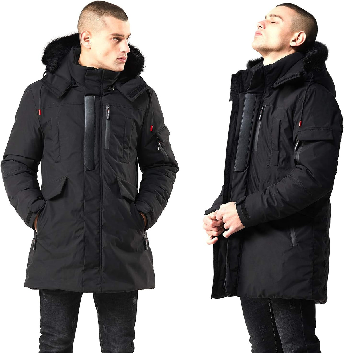 Cozy Faux Fur Parka Jacket