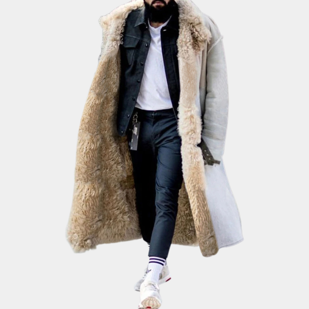 Stylish Insulated Men's Winter Parka Coat
