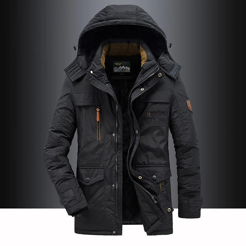 Insulated Waterproof Men's Parka Coat