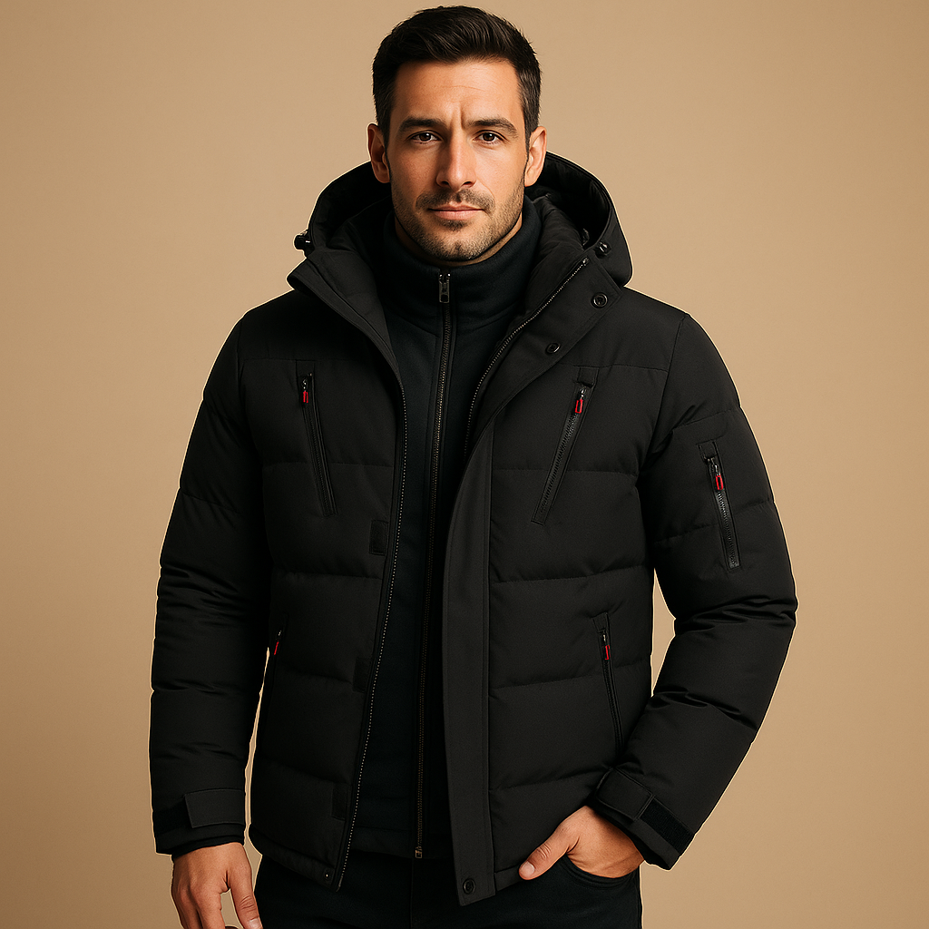 Warm Insulated Mens Winter Coat