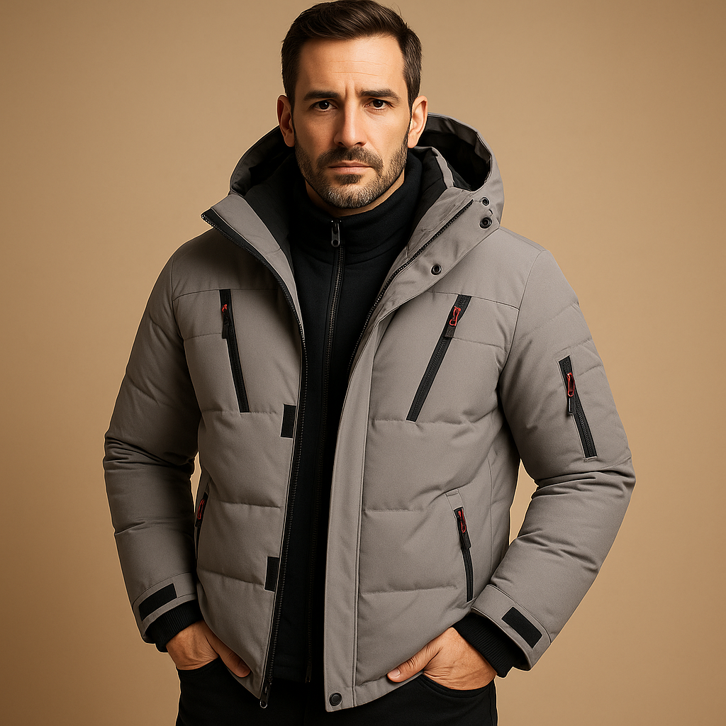 Warm Insulated Mens Winter Coat