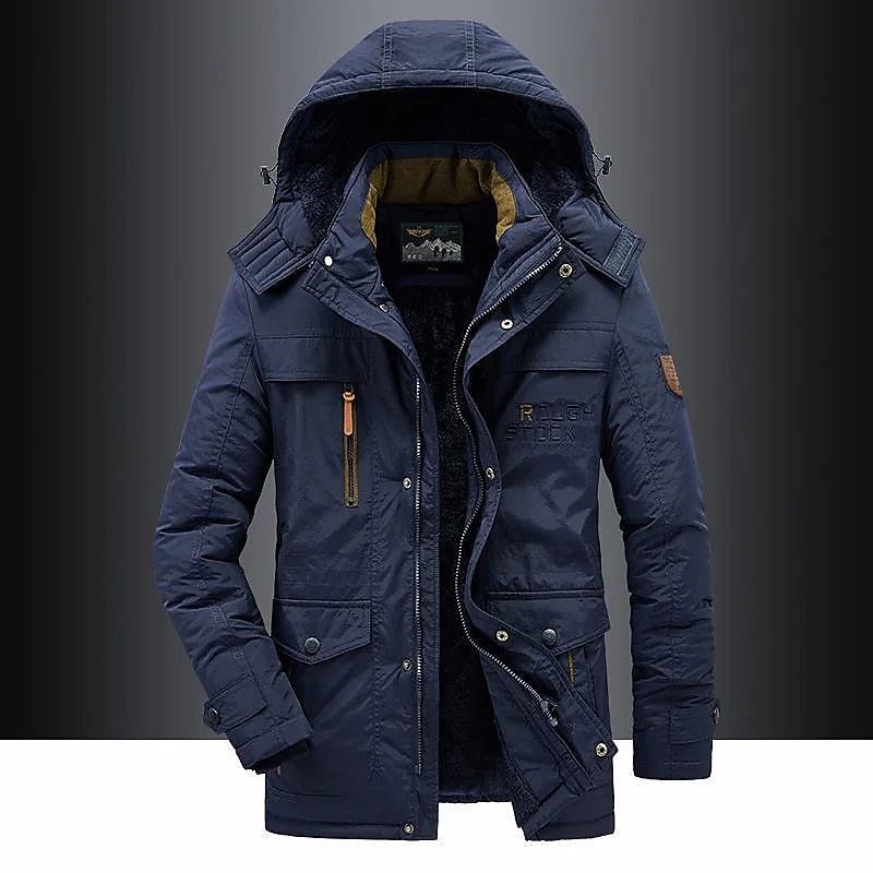 Insulated Waterproof Men's Parka Coat